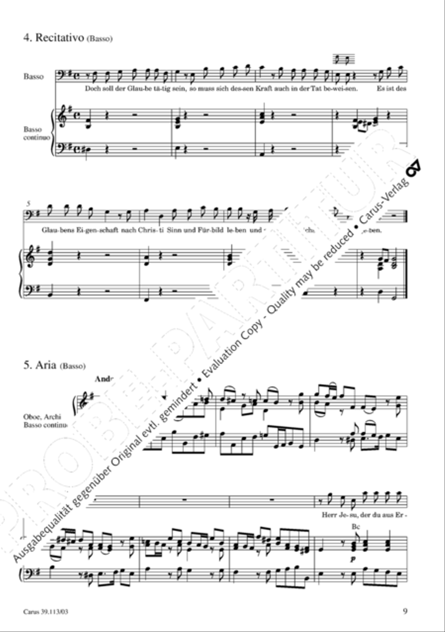 O where shall I now go (Wo soll ich fliehen hin) 4-Part scores gallery preview page 10