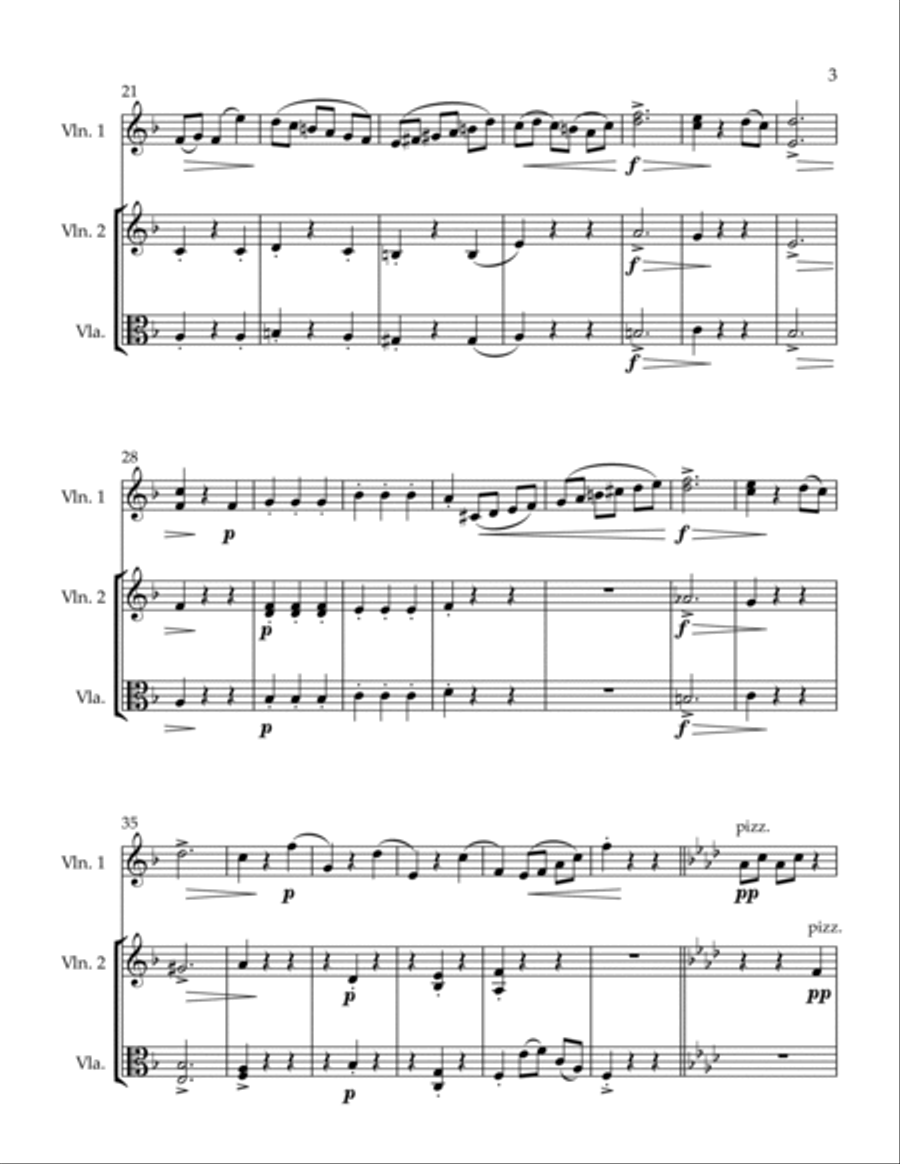 Scherzo Scherzo String Trio scores gallery preview page 3
