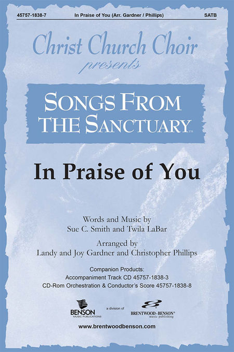 In Praise Of You (Split Track Accompaniment CD)