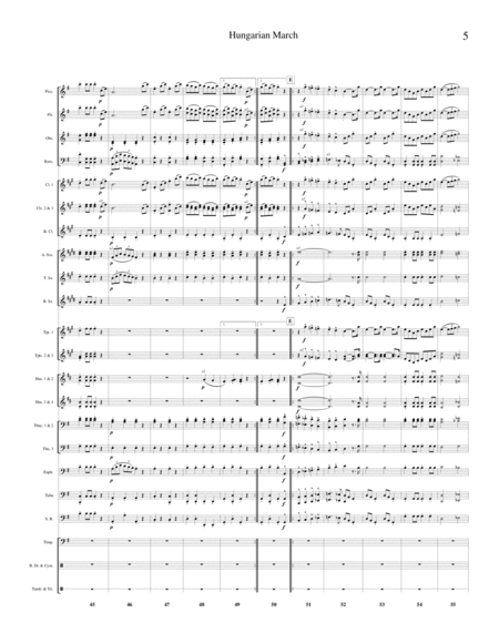 Hungarian March (Rákóczi March) from The Damnation of Faust (Concert Band Transcription) image number null