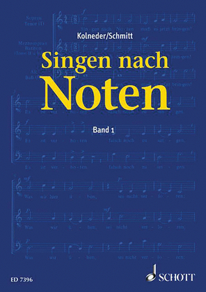 Singen Nach Noten 1 (vocal Studies)