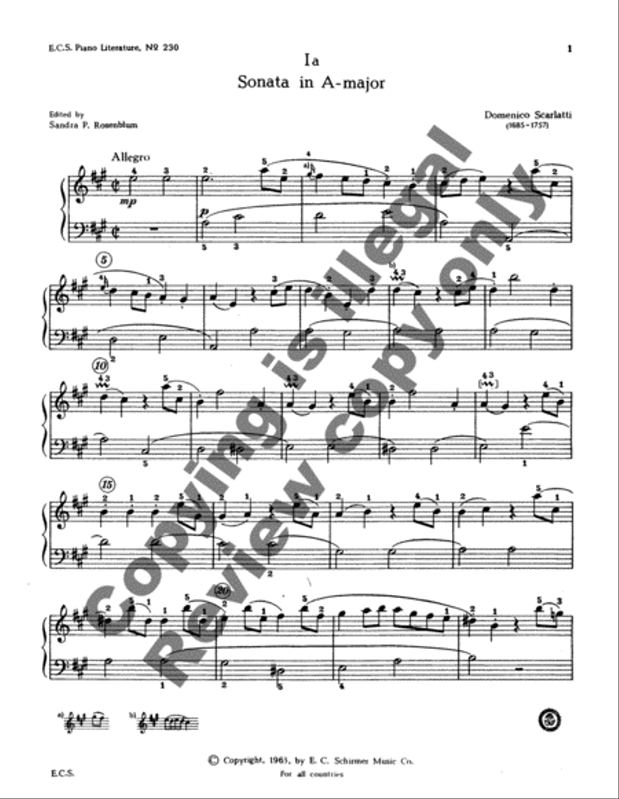 Five Pairs of Sonatas Five Pairs of Sonatas Harpsichord scores gallery preview page 5