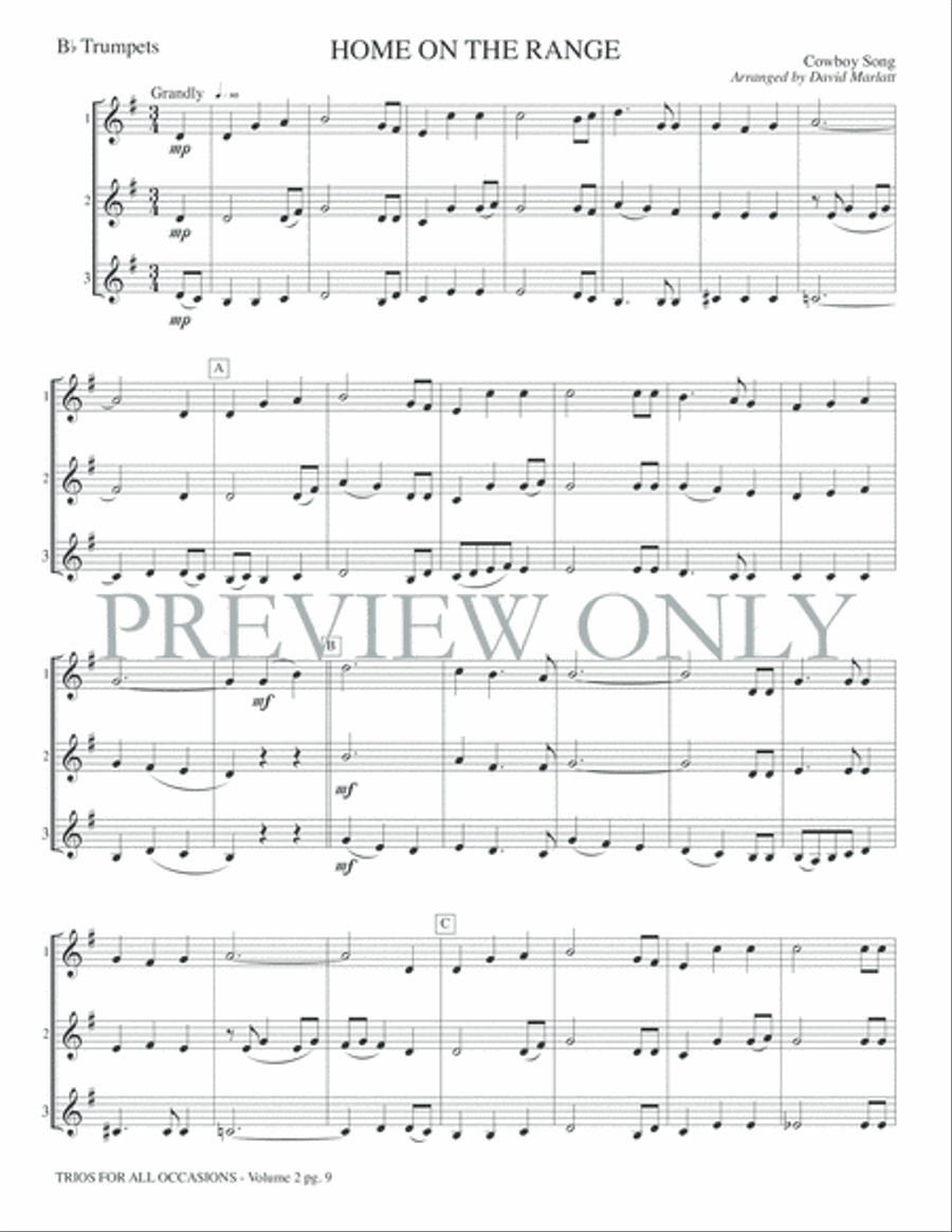 Trios for All Occasions Small Ensemble scores gallery preview page 11