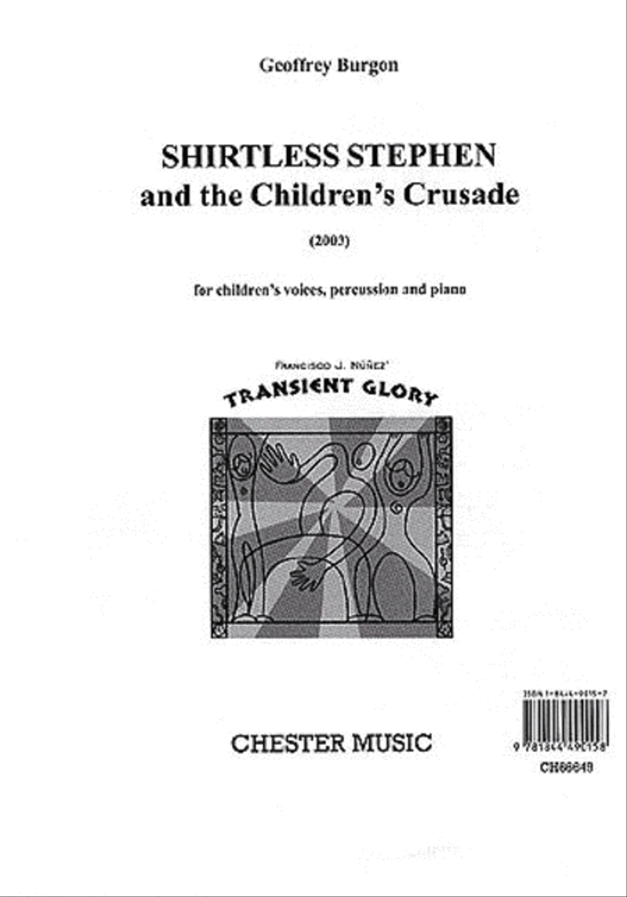 Shirtless Stephen and the Children's Crusade Unison Choir scores gallery preview page 1