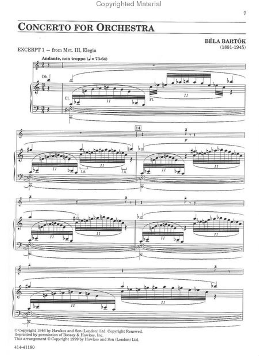 Orchestral Excerpts For Piccolo Chamber Music scores gallery preview page 2