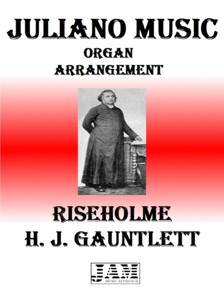 RISEHOLME - H. J. GAUNTLETT (HYMN - EASY ORGAN) image number null
