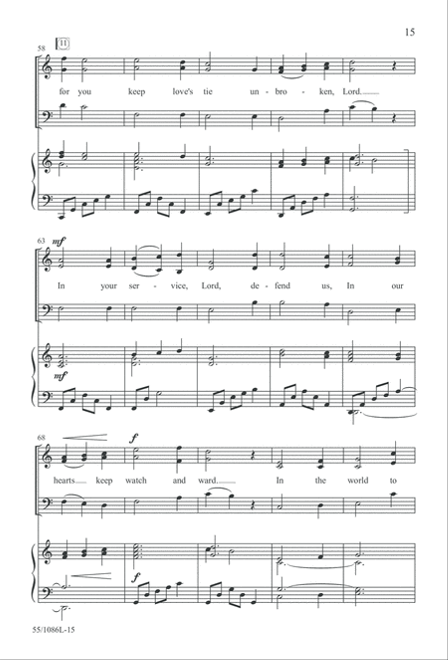 Out of the Shadows 3-Part scores gallery preview page 15