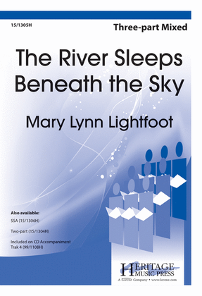 Book cover for The River Sleeps Beneath the Sky