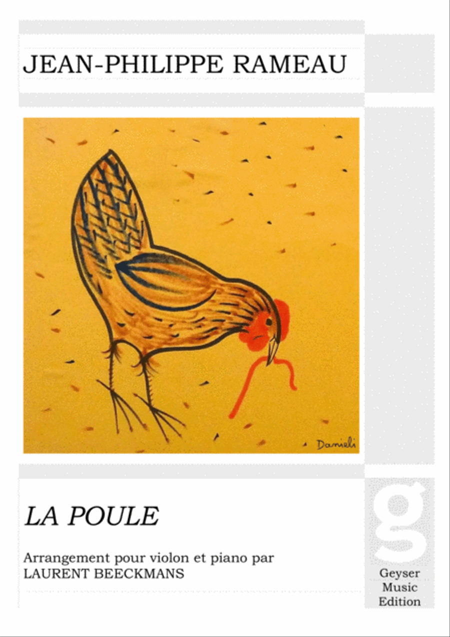 Rameau - The Hen - violin & piano Violin Solo scores gallery preview page 1