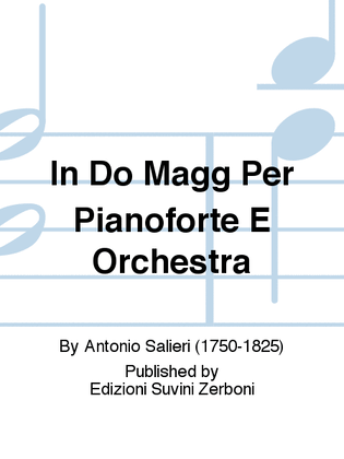 In Do Magg Per Pianoforte E Orchestra
