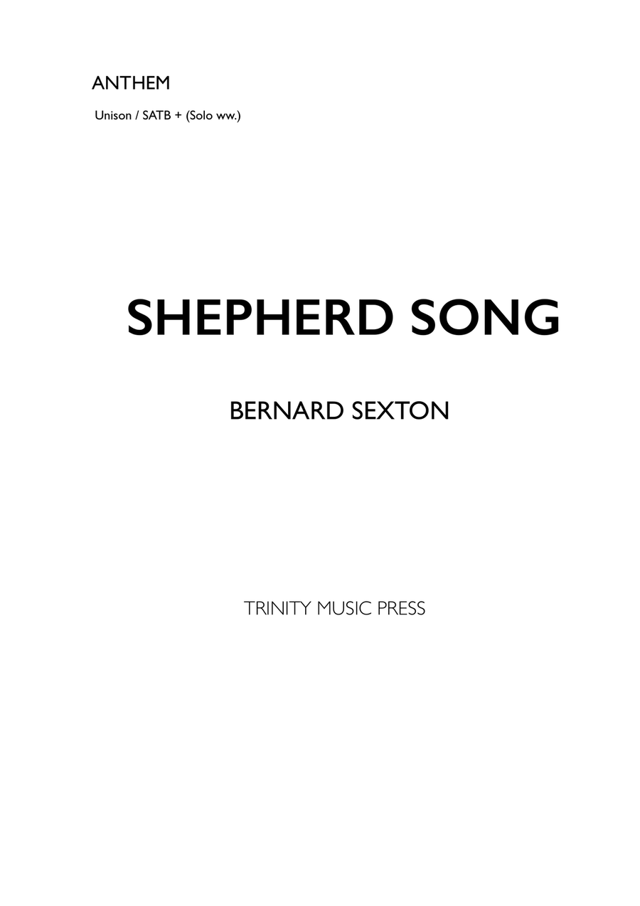 Shepherd Song SATB 4-Part scores gallery preview page 1