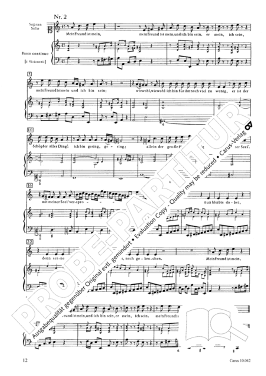 Mein Freund ist mein 4-Part scores gallery preview page 13