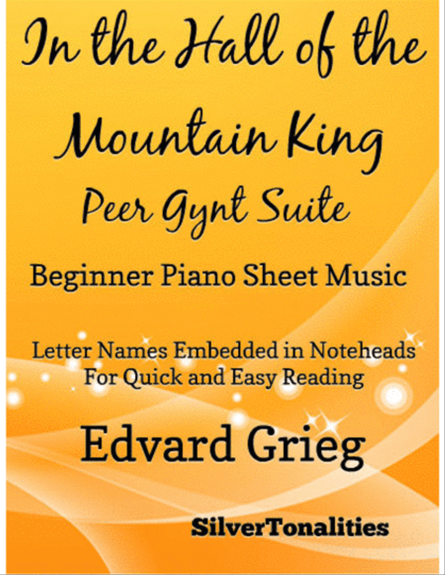 In the Hall of the Mountain King Beginner Piano Sheet Music Easy Piano scores gallery preview page 1