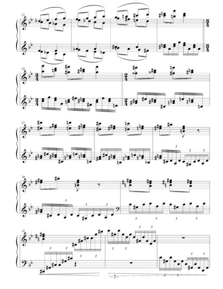 Etude No. 7 for Piano