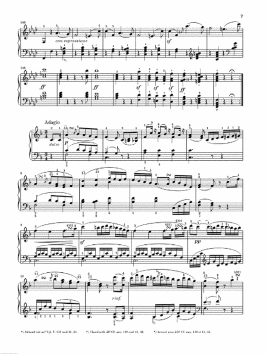 Piano Sonata No. 1 in F minor, Op. 2, No. 1 Piano Solo scores gallery preview page 3