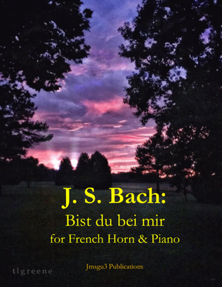 Bach: Bist du bei mir BWV 508 for French Horn & Piano