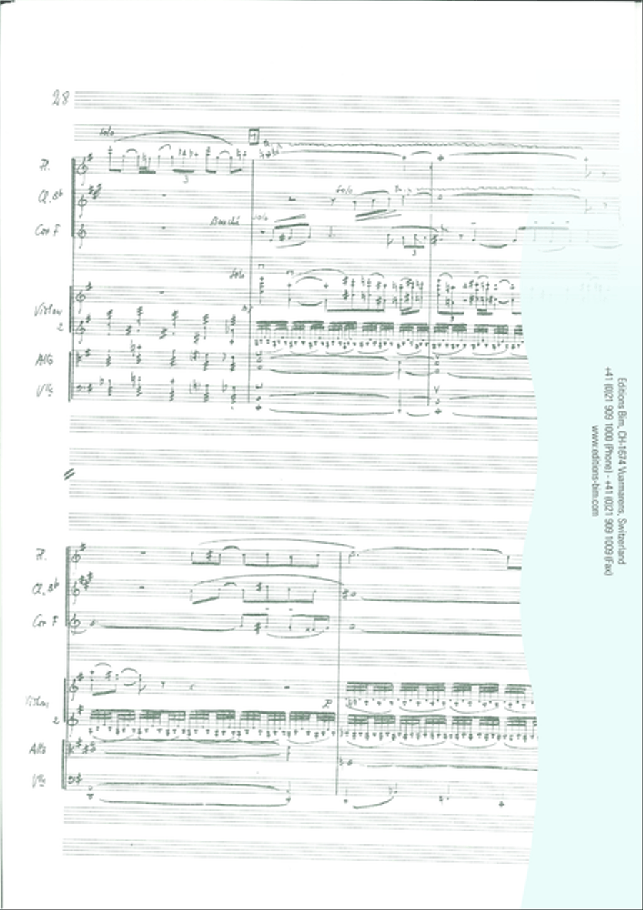 Septuor B-Flat Clarinet scores gallery preview page 14