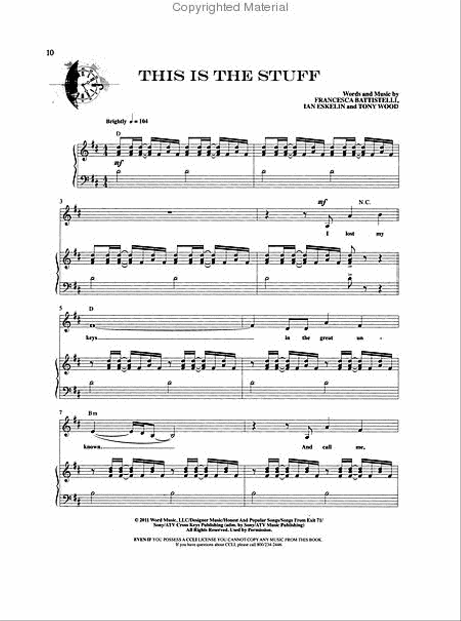 Hundred More Years - Vocal Folio Voice Solo scores gallery preview page 2