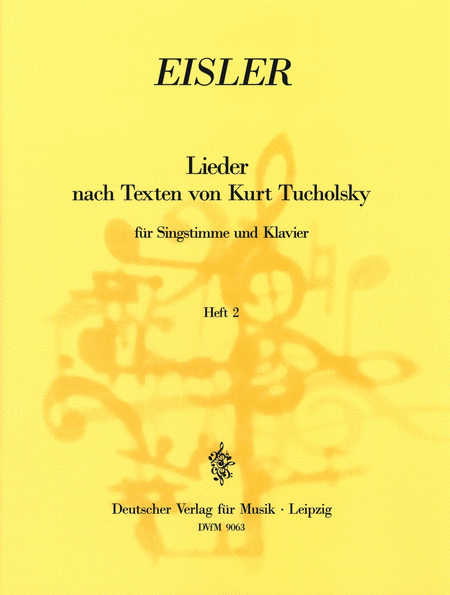 Lieder nach Texten von Kurt Tucholsky