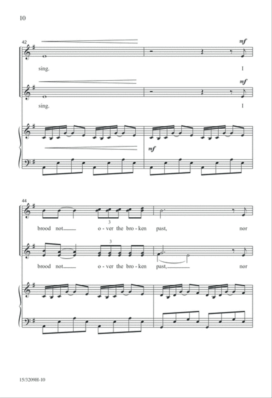 And I Can Sing SSAA scores gallery preview page 10