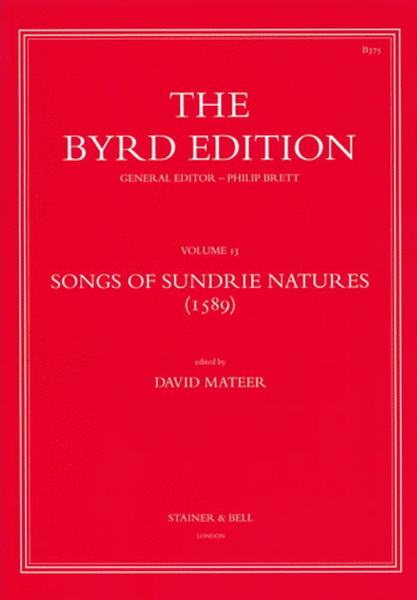 Songs of Sundrie Natures (1589)