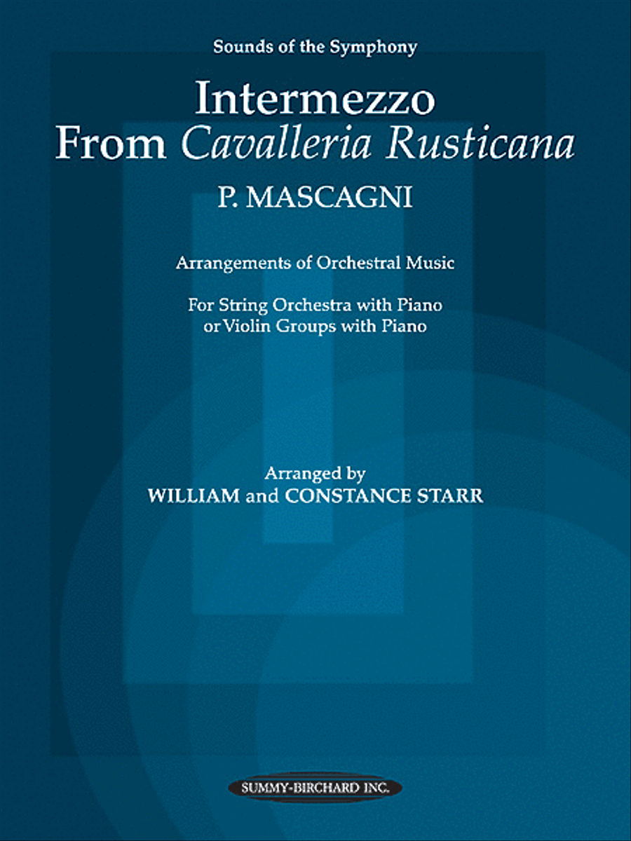 Intermezzo from Cavalleria Rusticana String Orchestra scores gallery preview page 1