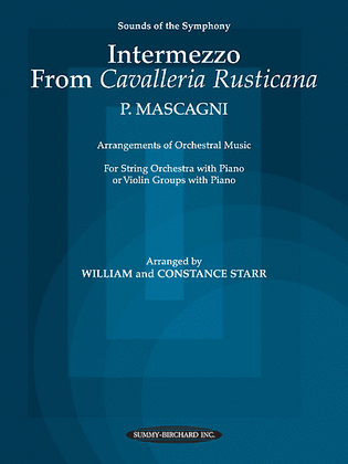 Book cover for Intermezzo from Cavalleria Rusticana