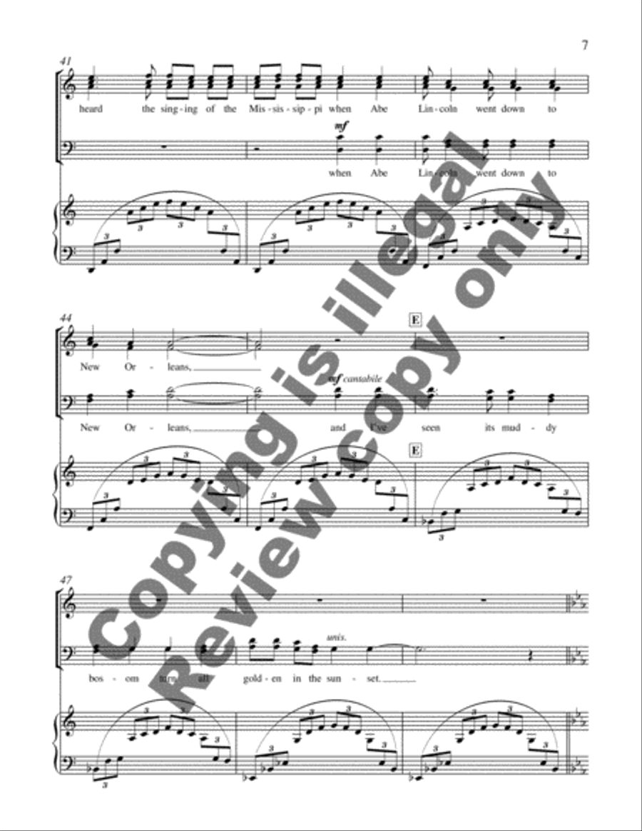 My Soul Has Grown Deep Divisi scores gallery preview page 10