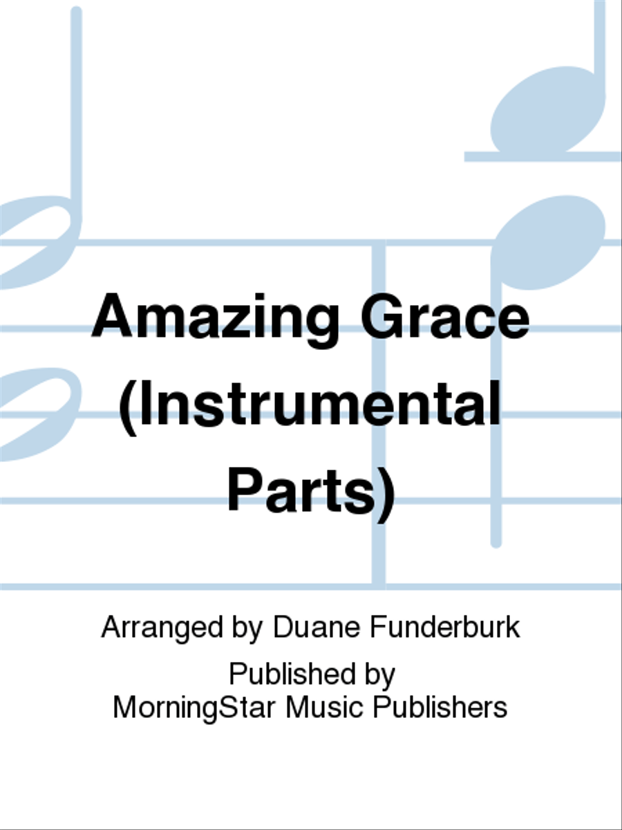 Amazing Grace (Instrumental Parts) Oboe scores gallery preview page 1