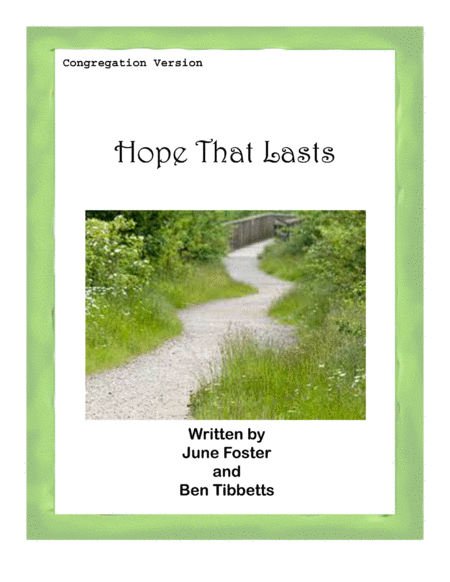 Hope that Lasts congregational version