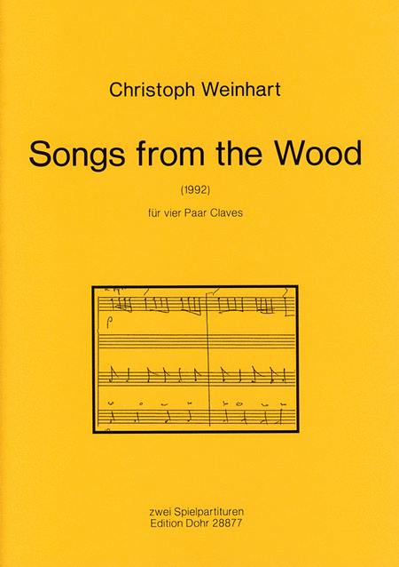 Songs from the Wood (1992) (für vier Paar Claves)