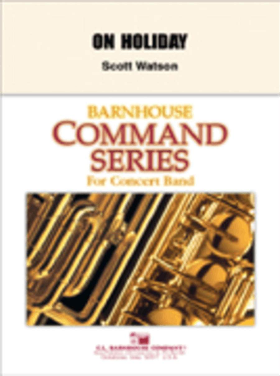 On Holiday Concert Band scores gallery preview page 1
