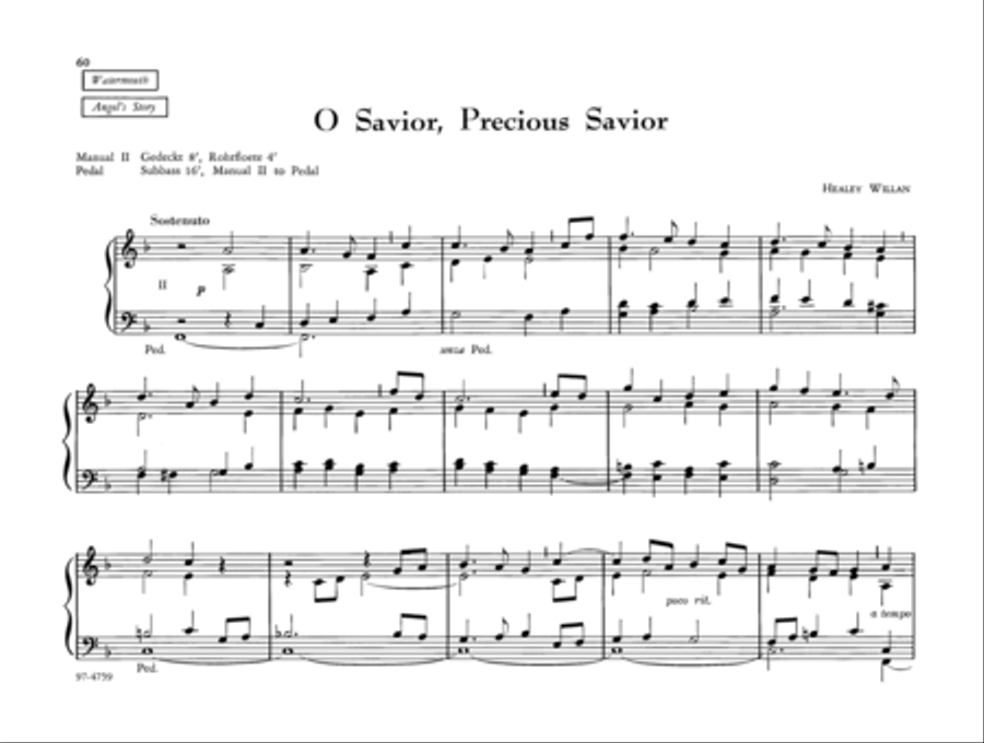 The Parish Organist, Part 12 (Familiar Hymn Tunes) Organ scores gallery preview page 28