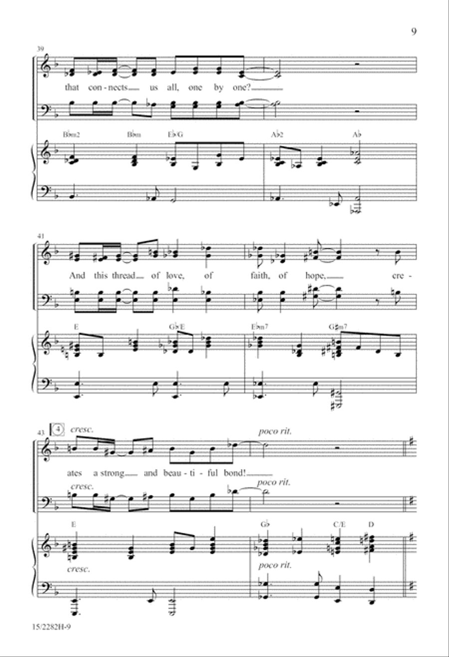 Always Believe 4-Part scores gallery preview page 9