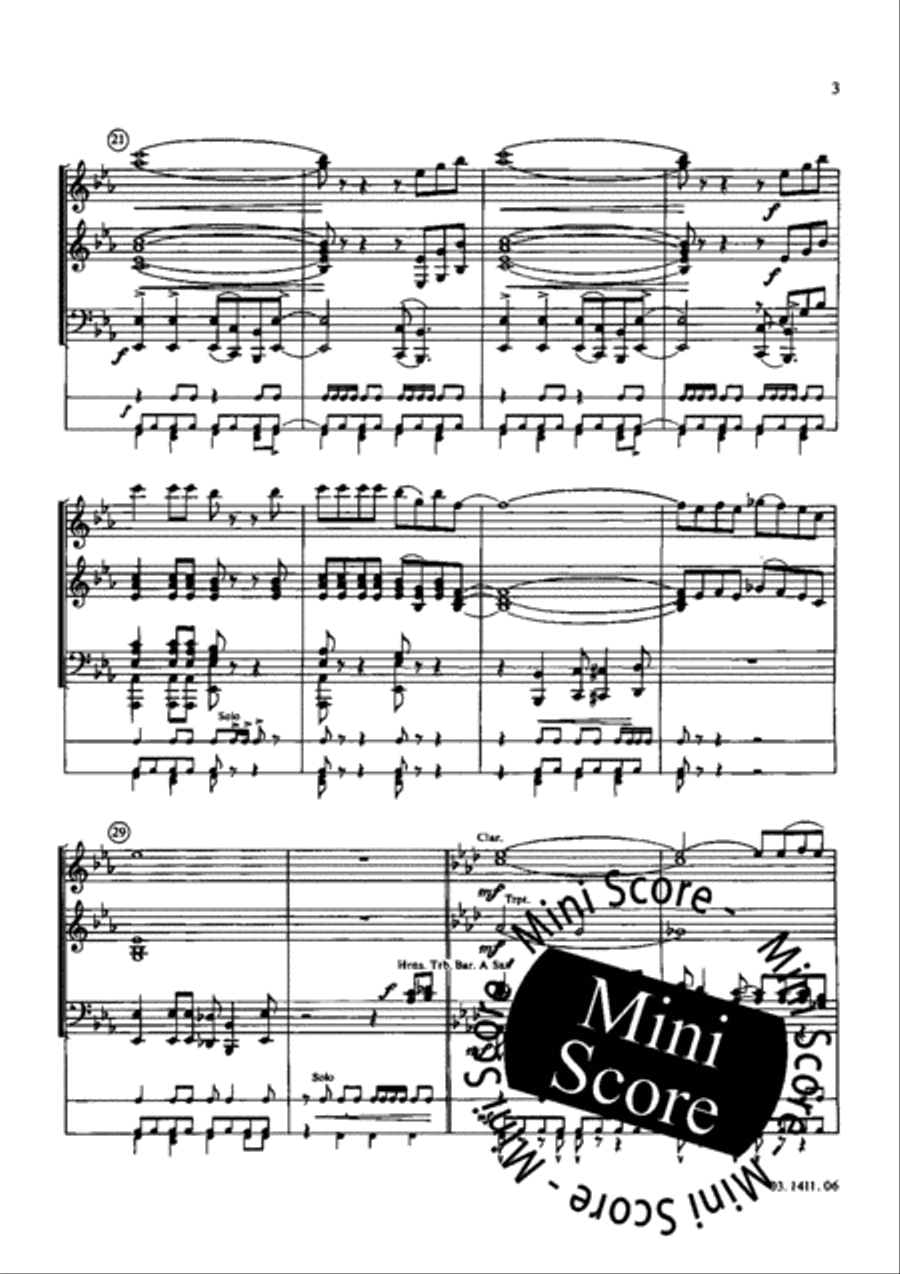 The Wonderful Rockmachine Fanfare Band scores gallery preview page 7