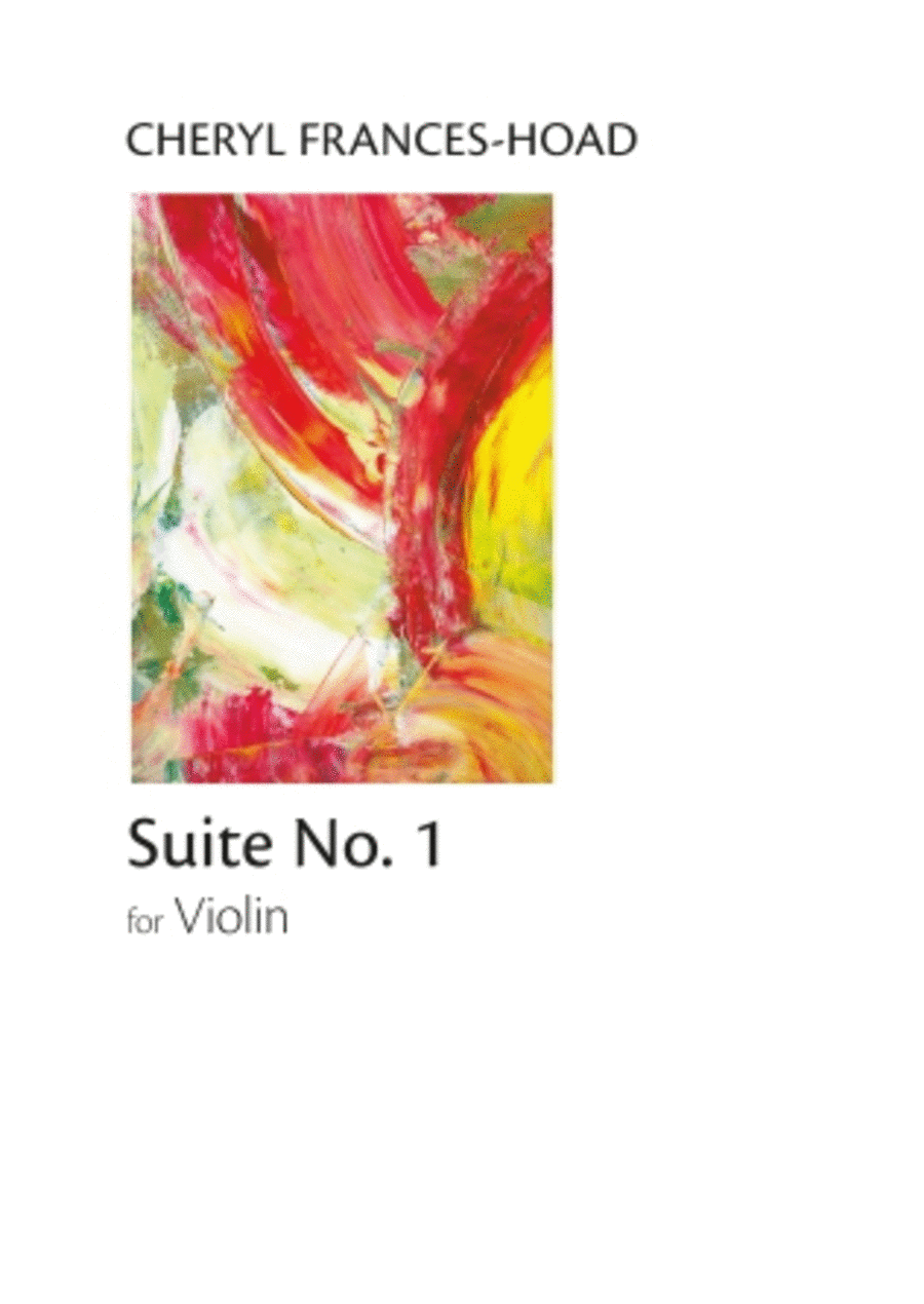 Suite No. 1 For Solo Violin Violin Solo scores gallery preview page 1