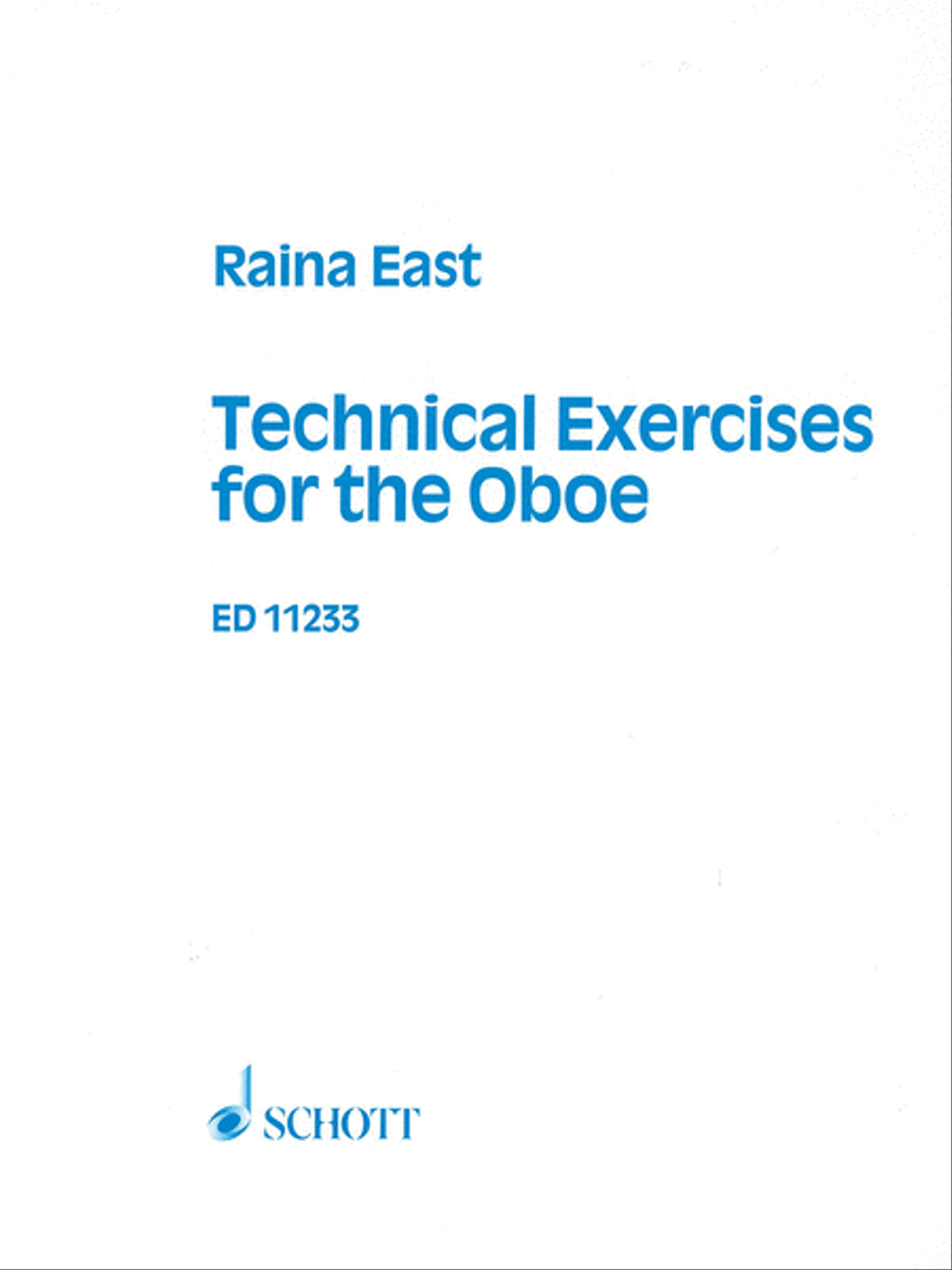 Technical Exercises for the Oboe Oboe scores gallery preview page 1