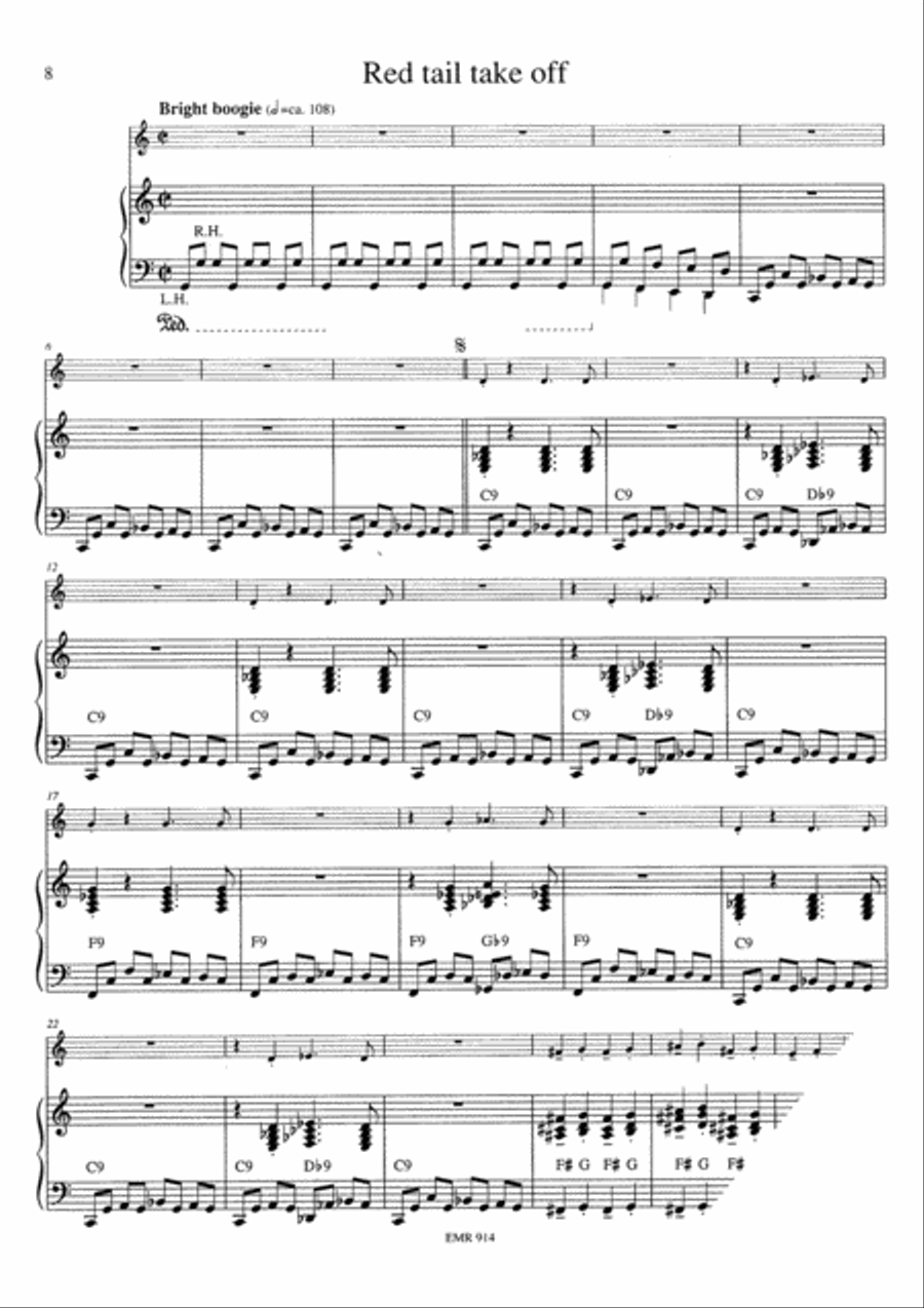 Suite Chameleon Flute Solo scores gallery preview page 5