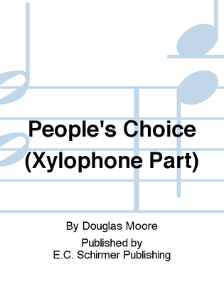 People's Choice (Xylophone Part)