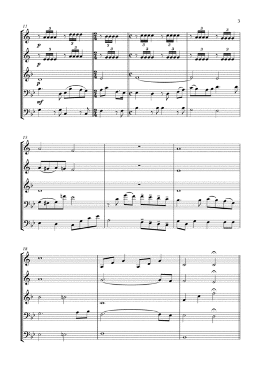 Cinema Paradiso Cinema Paradiso Brass Ensemble scores gallery preview page 3