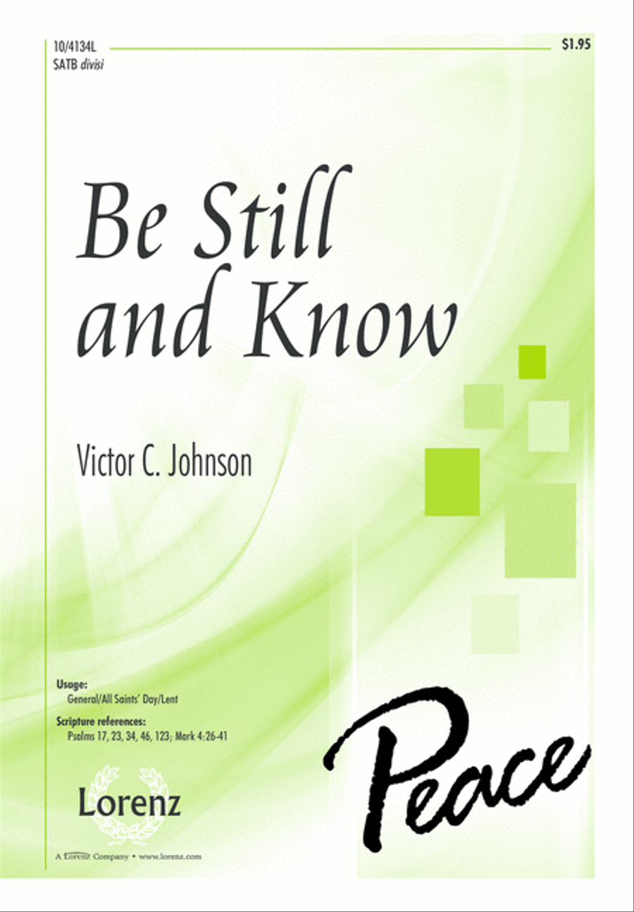 Be Still and Know Divisi scores gallery preview page 1