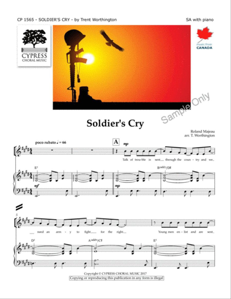 Soldier's Cry Soldier's Cry SA scores gallery preview page 2