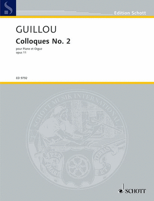 Book cover for Colloque No. 2, op. 11