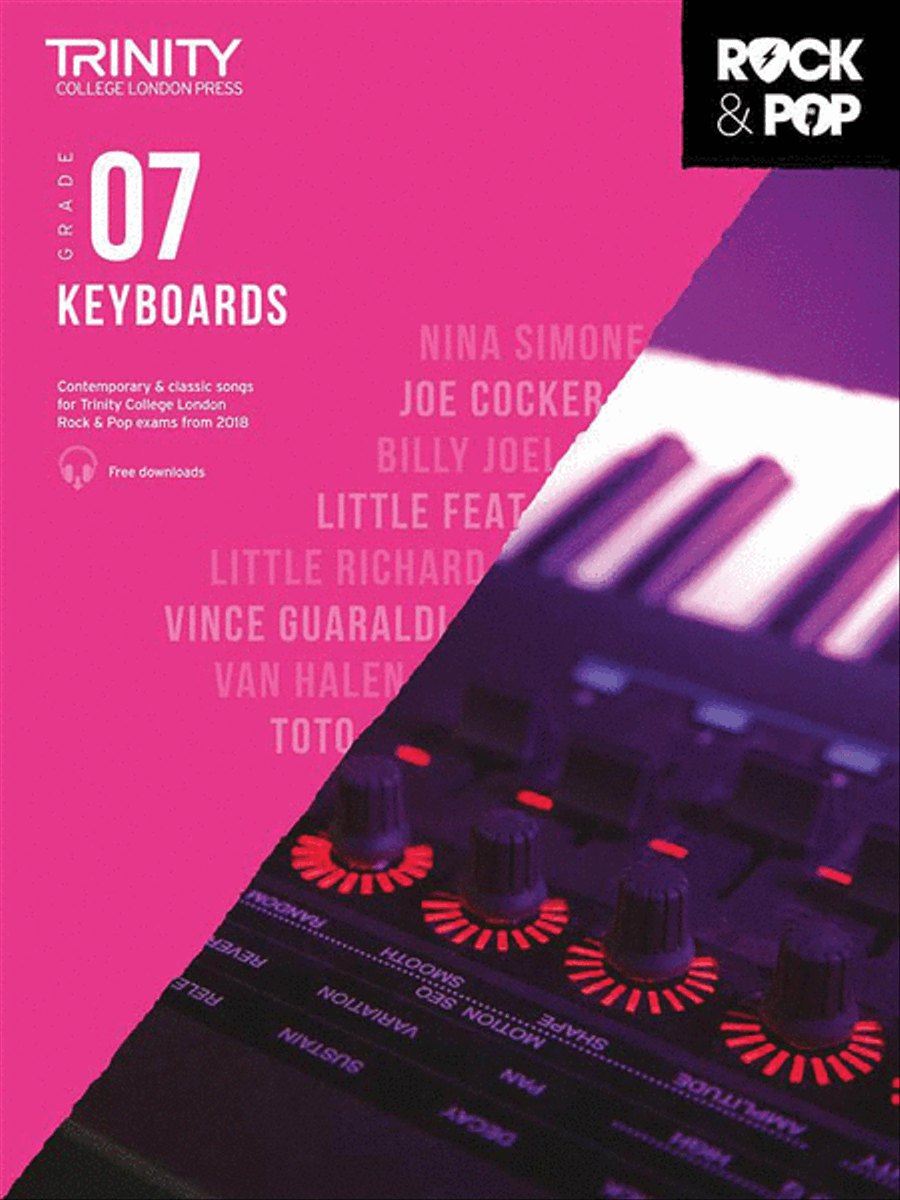 Trinity Rock & Pop 2018 Keyboards Piano Method scores gallery preview page 1