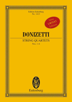 Book cover for String Quartets No. 1-6