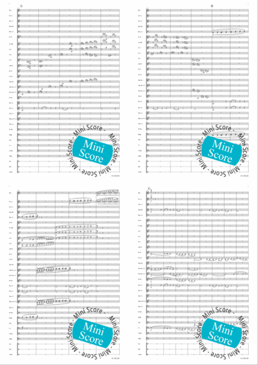 Voyevoda Overture Concert Band scores gallery preview page 3