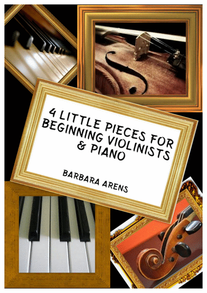 4 Little Pieces for Beginning Violinists & Piano image number null