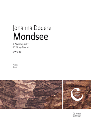 Book cover for Mondsee 4. Streichquartett