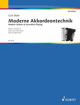 Book cover for Modern Technic of Accordion Playing