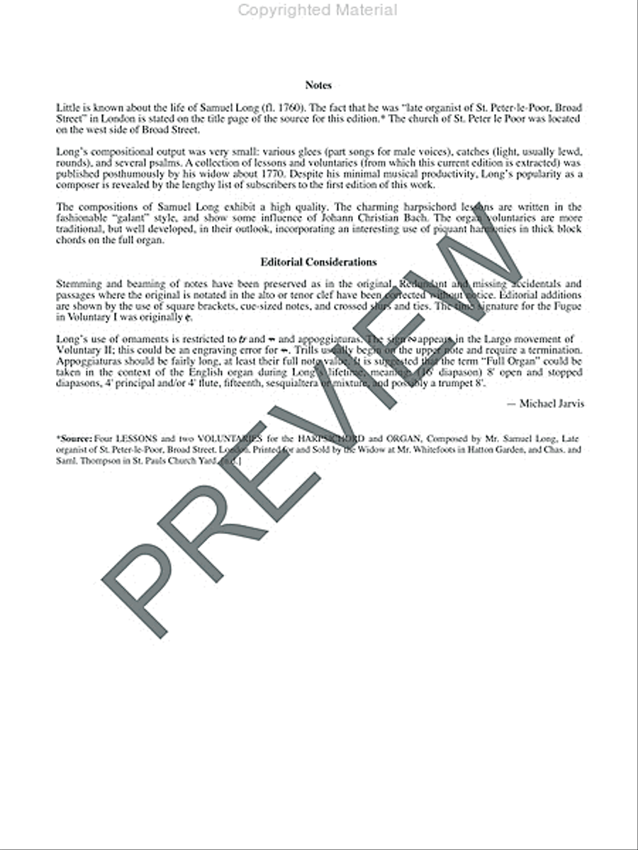 Two English Voluntaries for Organ Organ Solo scores gallery preview page 2